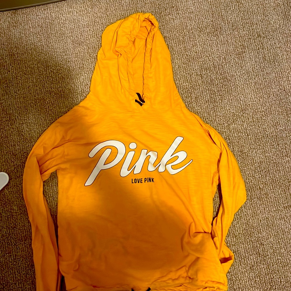 pink gold pullover